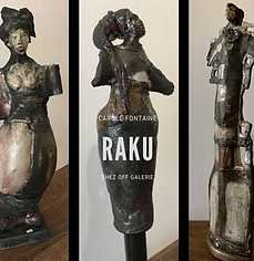 Carole Fontaine - Raku